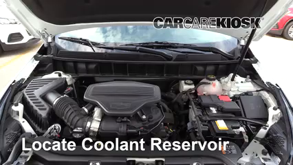 2018 Cadillac XT5 Premium Luxury 3.6L V6 Refrigerante (anticongelante) Controlar nivel de líquido